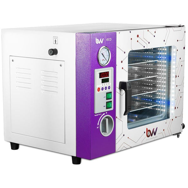 0.9CF ECO Vacuum Oven - 4 Wall Heating, LED display, LED's - 4 Shelves Standard - Black Label Supply llc