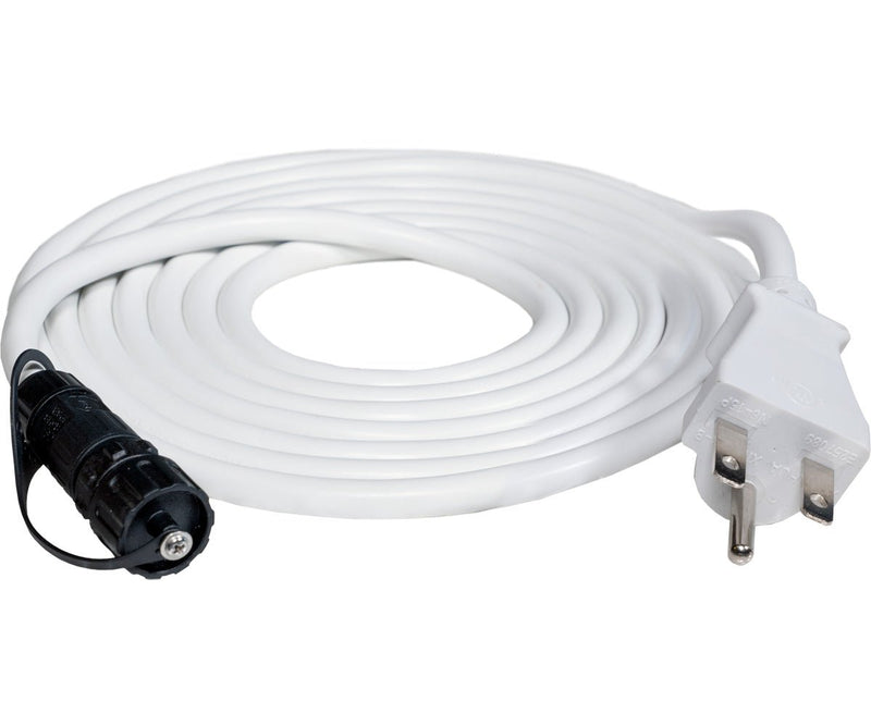 10' 208 - 240V PHOTOBIO VP Harness, 6 - 15P, 18AWG (White) - Black Label Supply llc