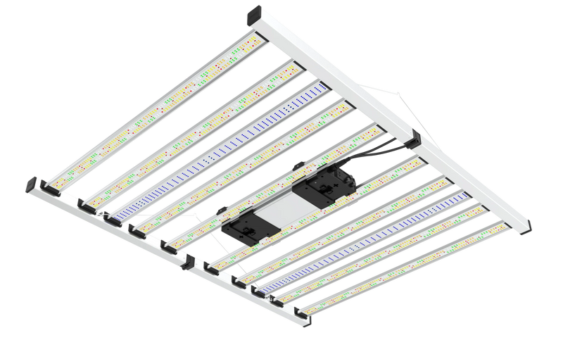 10 Bar 930w - Mint White - Three Channel UV Spectrum Enhancing Led Grow - Black Label Supply llc