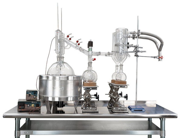 10L Neocision Dual Head Short Path Distillation Turnkey System - Black Label Supply llc