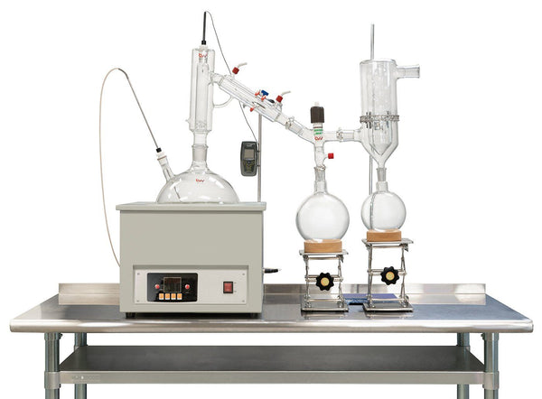 10L Premium Short Path Distillation Kit with P10 Distillation Head - Black Label Supply llc