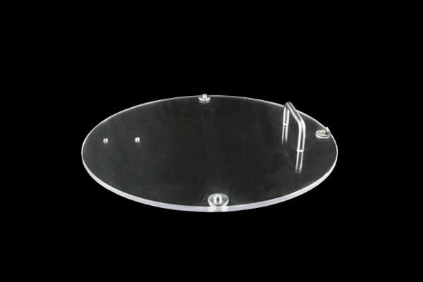 110 Cup Shredder/Shred Sifter Replacement Safety Lid (Clear) - Black Label Supply llc