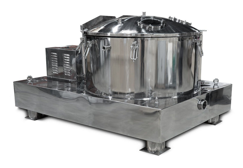 160L Jacketed Stainless Steel Centrifuge with Explosion Proof Motor and Siemens Controller - 55LB Max Capacity - Black Label Supply llc