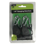 1/8'' Rope Ratcheting Light Hangers (2 pc.) - Black Label Supply llc