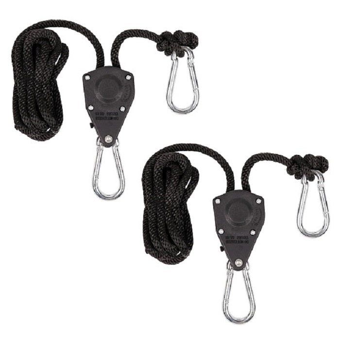 1/8'' Rope Ratcheting Light Hangers (2 pc.) - Black Label Supply llc