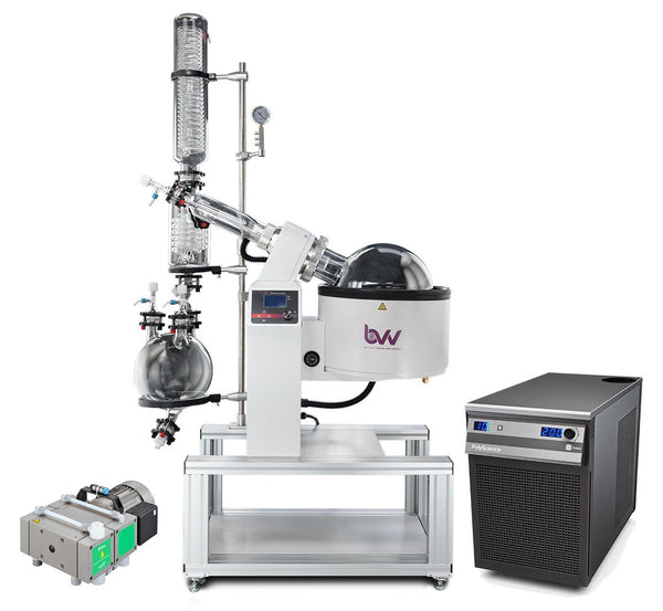 20L Neocision ETL Lab Certified Rotary Evaporator Turnkey System - Black Label Supply llc