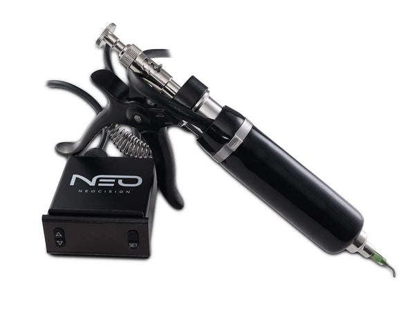 25ml Heated Filling Gun with Stainless Steel Barrel (0.5ml Incremental Shots) - Black Label Supply llc