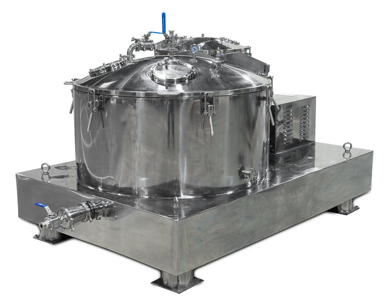 280L Jacketed Stainless Steel Centrifuge with Explosion Proof Motor and Siemens Controller - 85LB Max Capacity - Black Label Supply llc