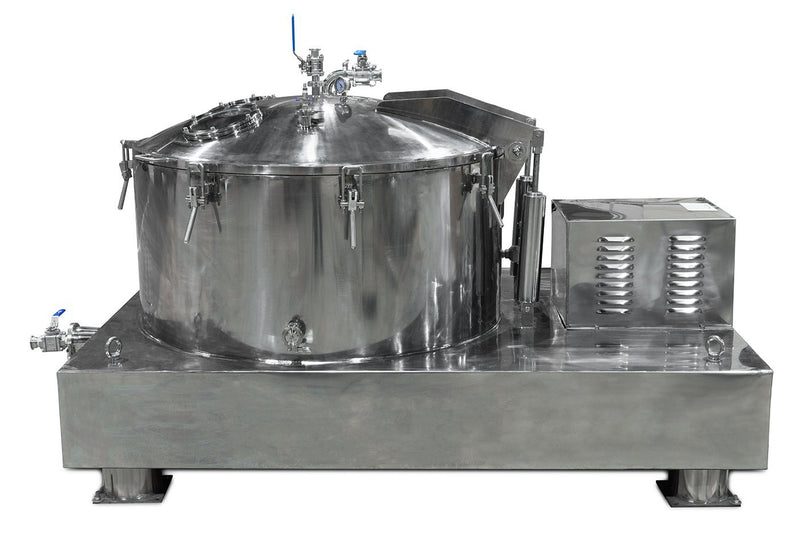 280L Jacketed Stainless Steel Centrifuge with Explosion Proof Motor and Siemens Controller - 85LB Max Capacity - Black Label Supply llc