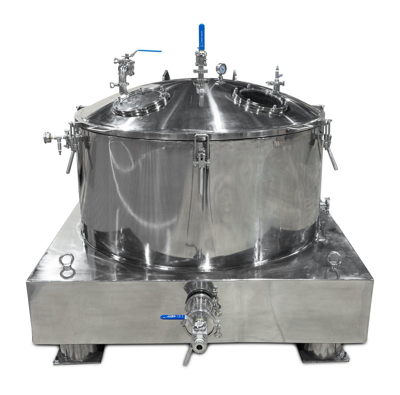 280L Jacketed Stainless Steel Centrifuge with Explosion Proof Motor and Siemens Controller - 85LB Max Capacity - Black Label Supply llc