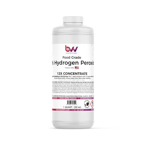 35% Food Grade Hydrogen Peroxide H2O2 (Food Grade) - Black Label Supply llc