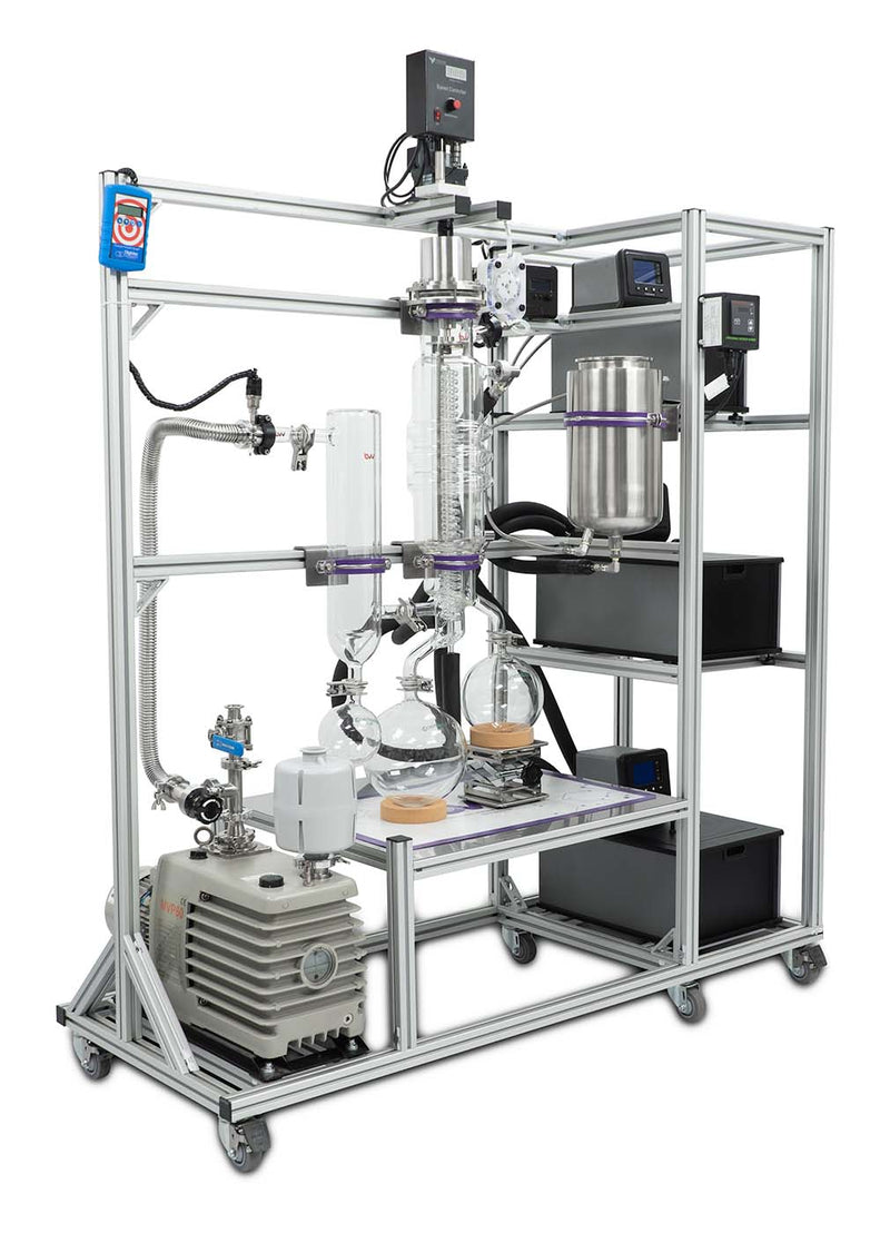 4" Wiped Film Evaporator (WFE) Distillation Turn Key System - USA MADE - Black Label Supply llc