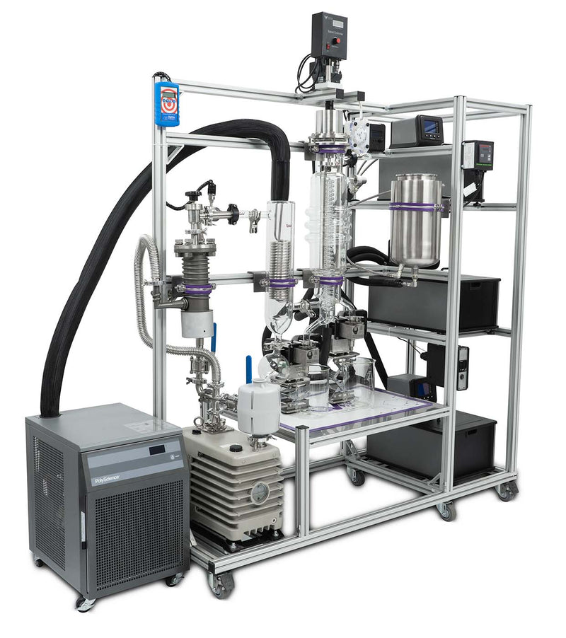 4" Wiped Film Evaporator (WFE) Distillation Turn Key System - USA MADE - Black Label Supply llc