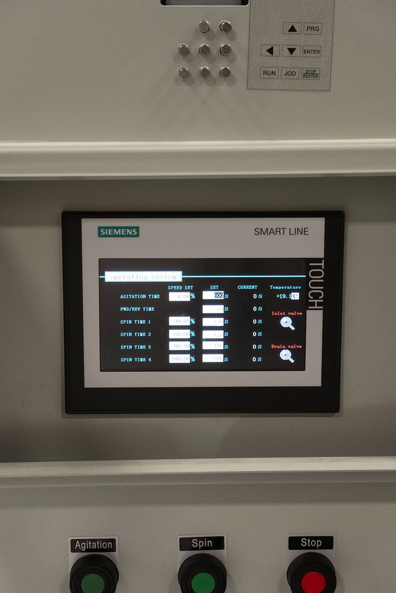 475L Jacketed Stainless Steel Centrifuge with Explosion Proof Motor and Siemens Controller - 150Lbs Max Capacity - Black Label Supply llc