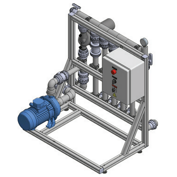 NUTRISOLVE DISSOLVING TANK AND VALVE BRIDGE