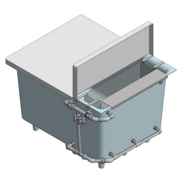 NUTRISOLVE DISSOLVING TANK AND VALVE BRIDGE