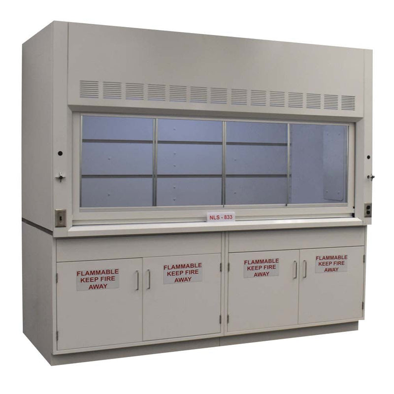 8′ Fisher American Fume Hood - Black Label Supply llc