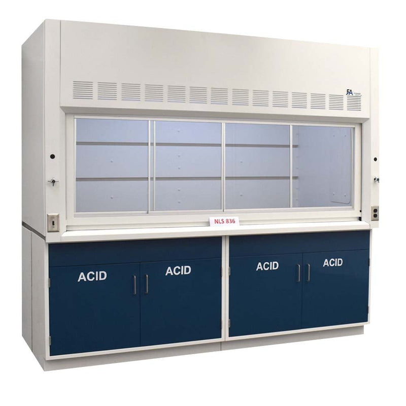 8′ Fisher American Fume Hood - Black Label Supply llc