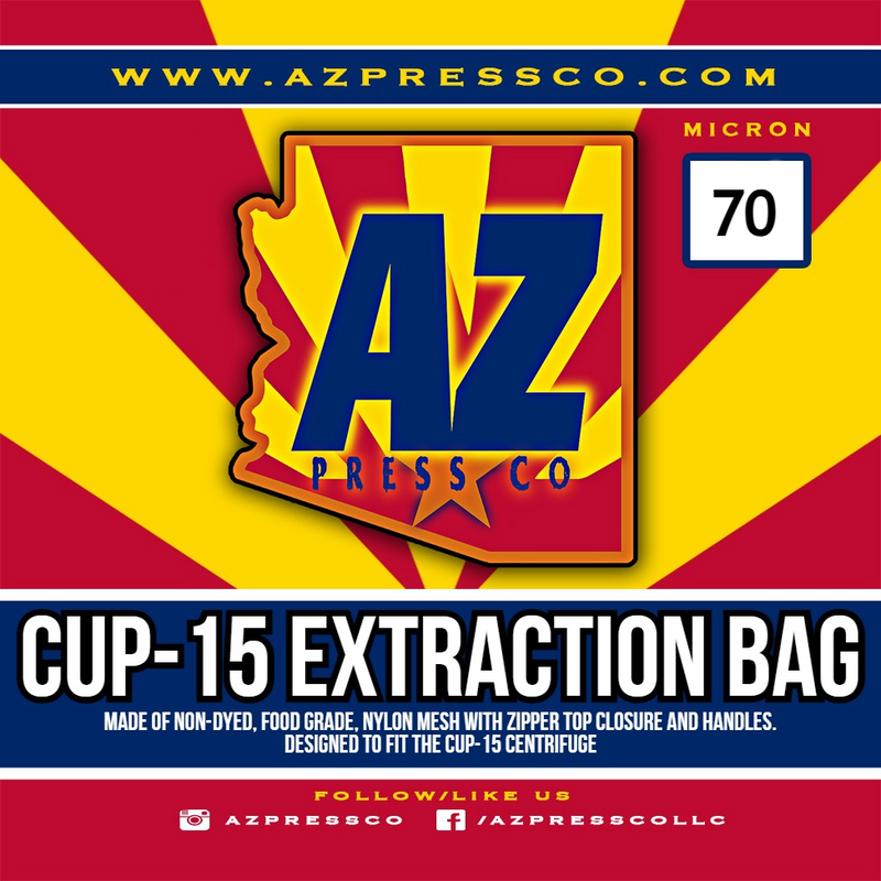 Delta Separations CUP-15 Ethanol Extraction Bag - 70 micron