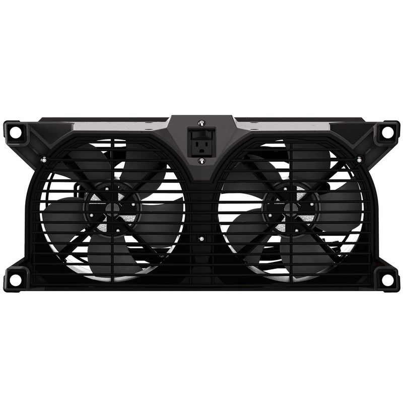 Quest F10 Airmover - 1,015 CFM - 110-120V, 60 Hz - Dual Axial Fans - 21in L x 8.3in W x 9.4in H