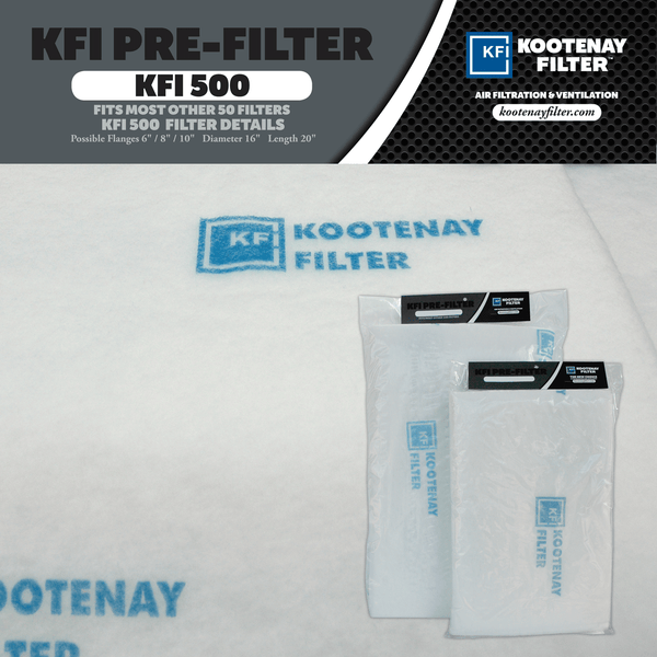 Kootenay Standard Line Pre-Filters