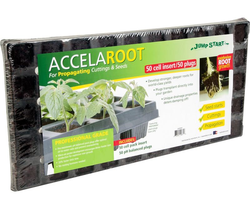 AccelaROOT Starter Plugs w/50 Cell Insert - Black Label Supply llc