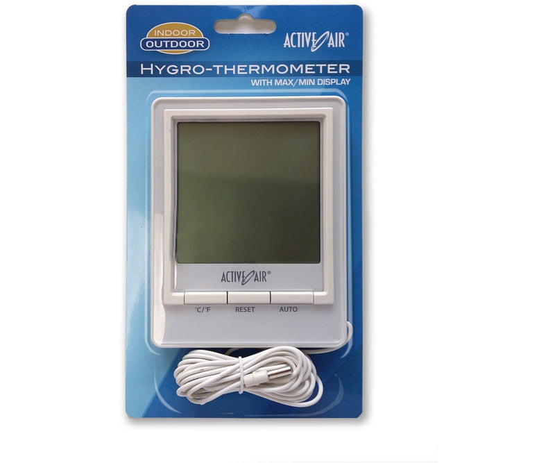 Active Air Hygro - Thermometer - Black Label Supply llc