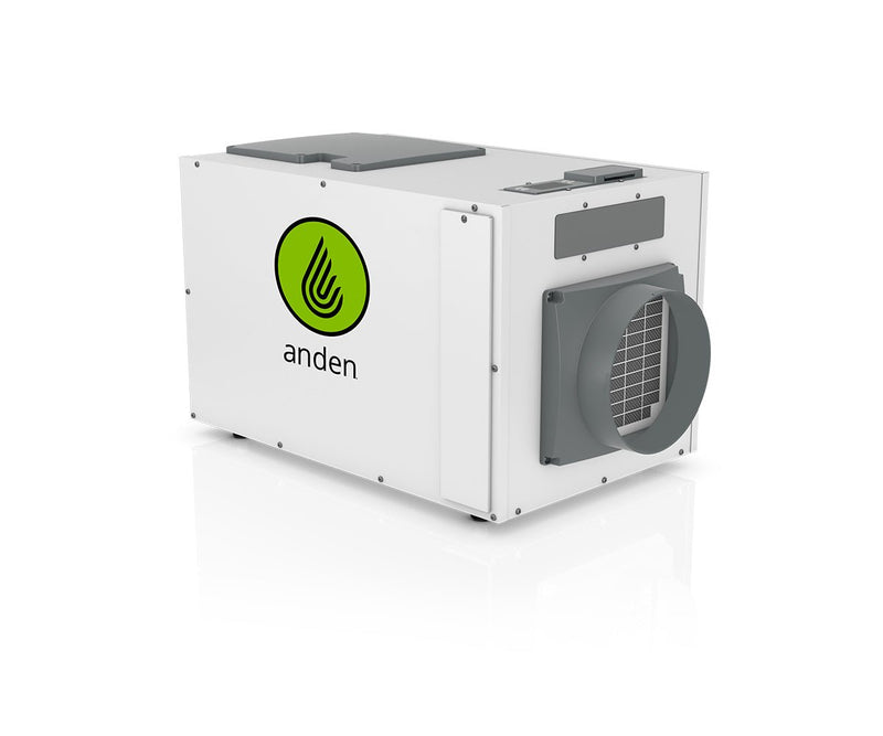 Anden Industrial Dehumidifier, 130 Pints/Day - Black Label Supply llc