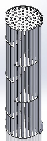 Baffled Tri - Clamp Condenser - Black Label Supply llc