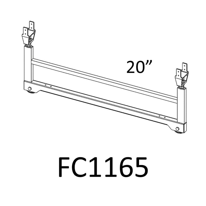 Botanicare Track Bench (CUSTOM PRICED AFTER ORDER) - Black Label Supply llc