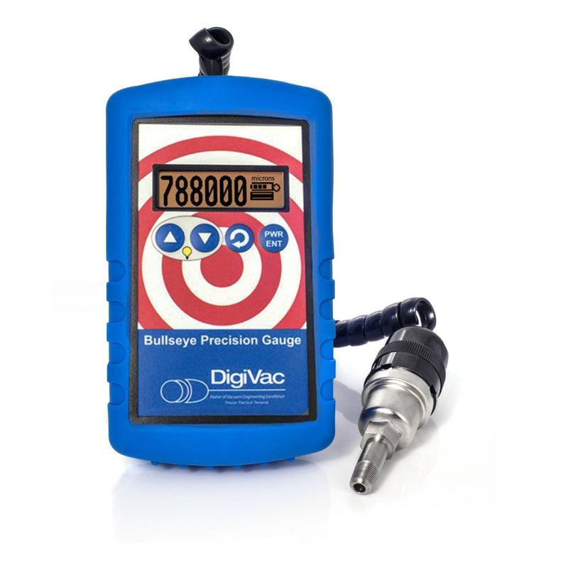 Bullseye Precision Gauge | Portable Vacuum Gauge | .001 to 2 Torr Accuracy - Black Label Supply llc