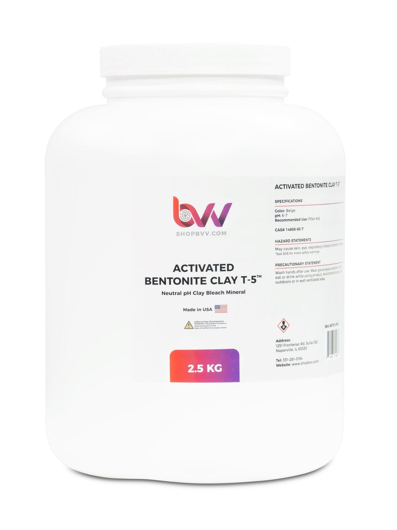 BVV™ Activated Bentonite Clay T - 5™ - Black Label Supply llc