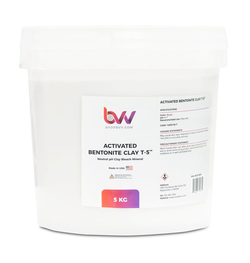 BVV™ Activated Bentonite Clay T - 5™ - Black Label Supply llc