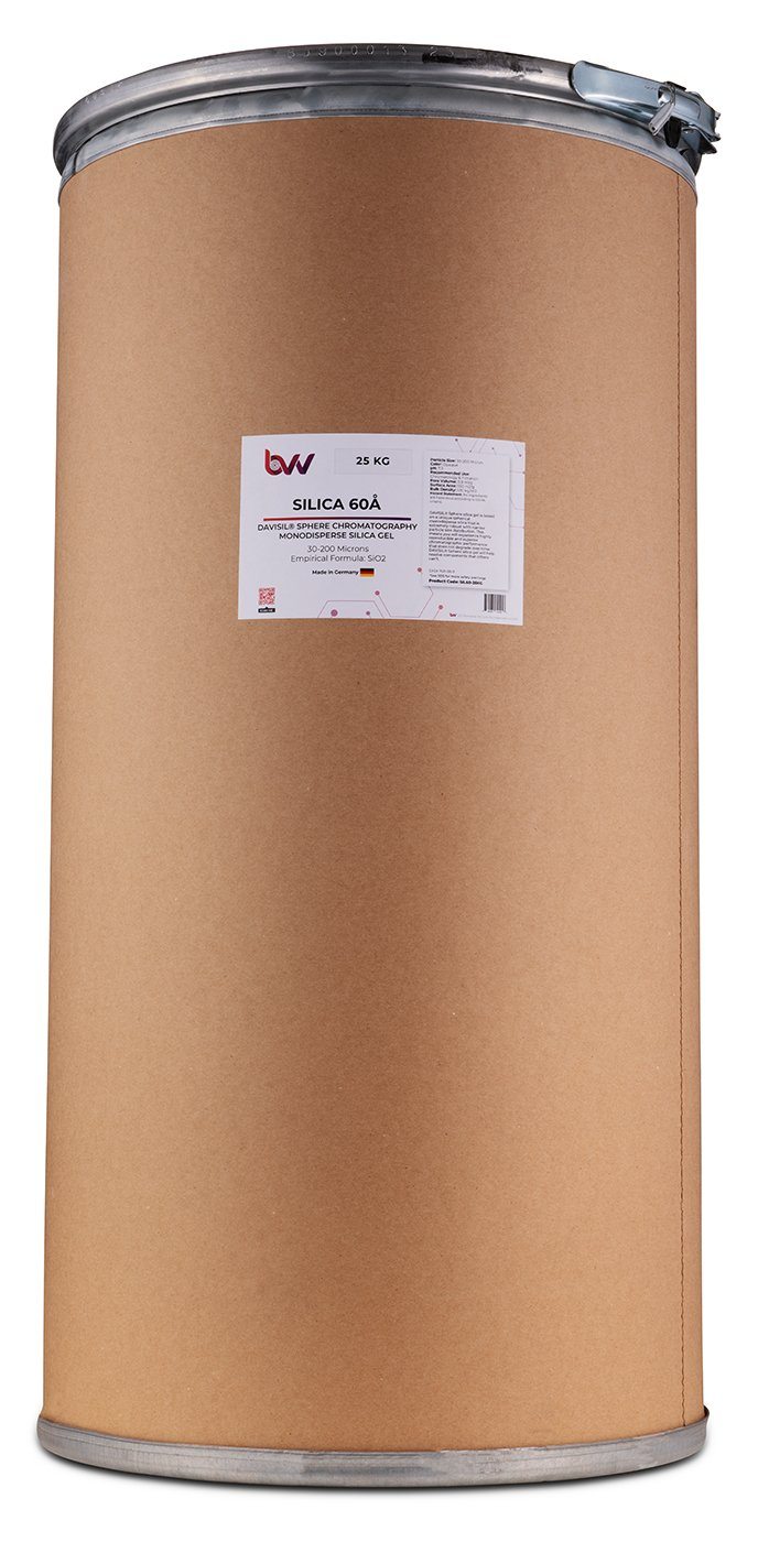 BVV™ Chromatography Silica Gel 60A 30 - 200μm (Made in Germany) - Black Label Supply llc