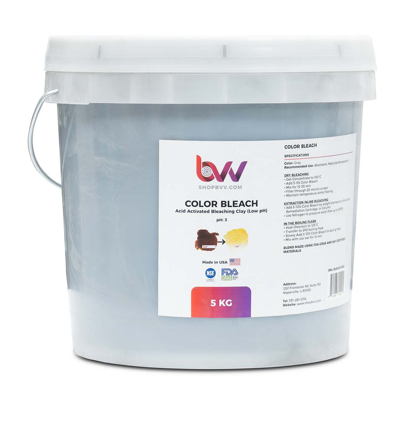 BVV™ Color Bleach for Edible Oils *FDA & NSF Certified Material (Compares to T - 41™) - Black Label Supply llc