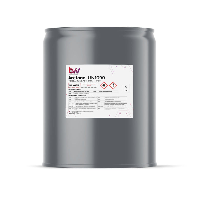 BVV™ High Purity Acetone 99% - Black Label Supply llc