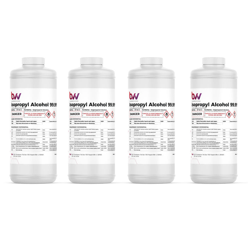 BVV™ High Purity Isopropyl Alcohol IPA 99% Tech - Black Label Supply llc