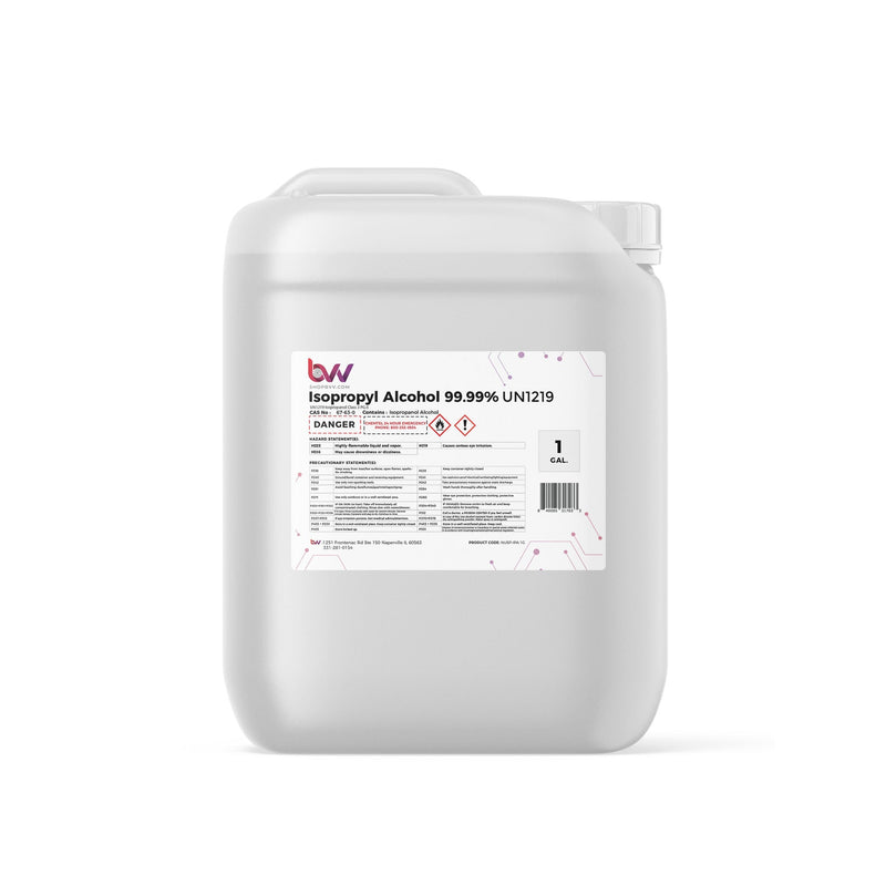 BVV™ High Purity Isopropyl Alcohol IPA 99% Tech - Black Label Supply llc