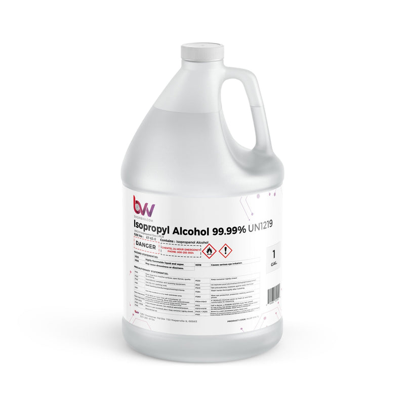 BVV™ High Purity Isopropyl Alcohol IPA 99% Tech - Black Label Supply llc