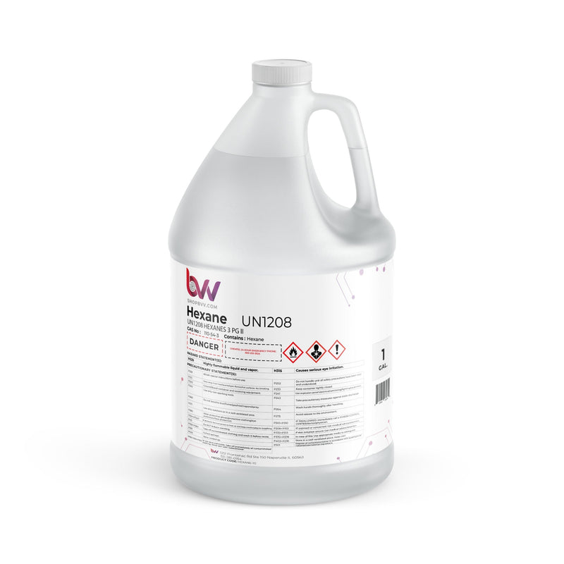 BVV™ High Purity Lab Grade Hexane 99% - Black Label Supply llc