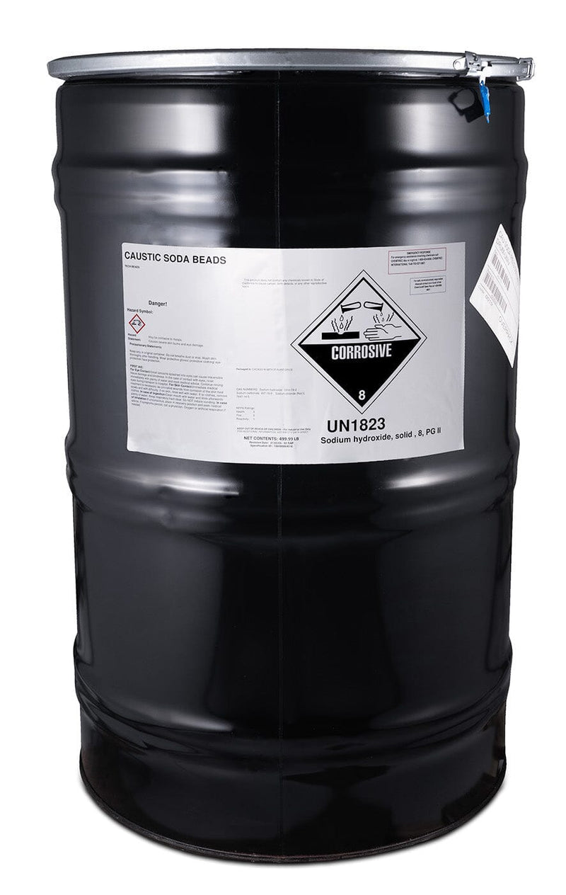 BVV™ High Purity Sodium Hydroxide 99% (Food Safe Chemical) - Black Label Supply llc