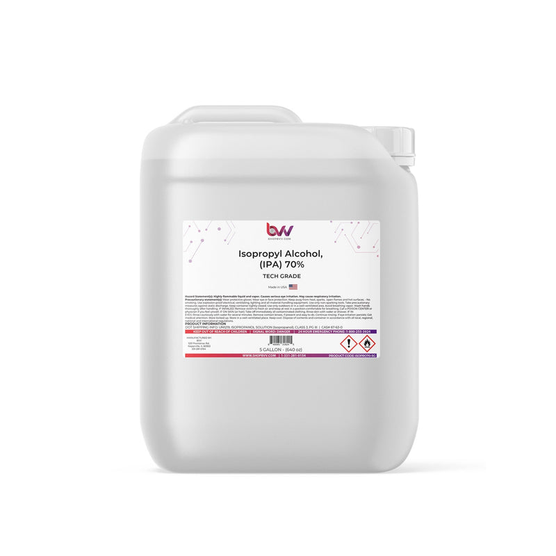 BVV Isopropyl Alcohol 70% USP - Black Label Supply llc