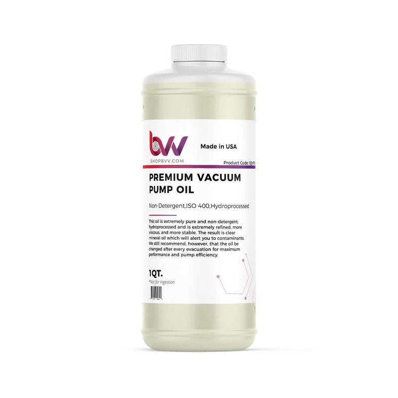 BVV™ Premium Vacuum Pump Oil - Black Label Supply llc