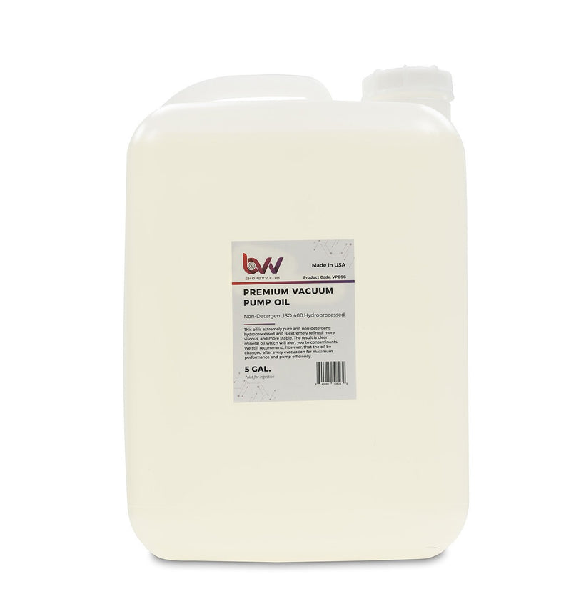 BVV™ Premium Vacuum Pump Oil - Black Label Supply llc