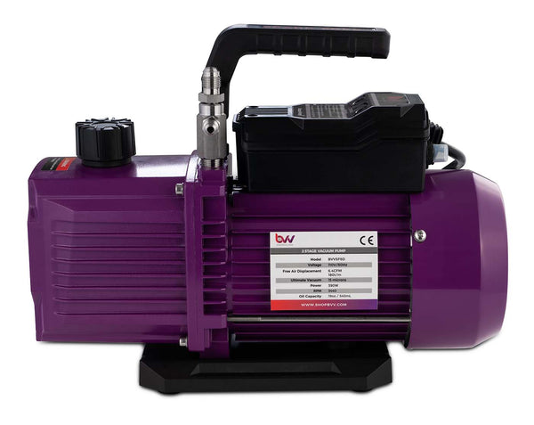 BVV™ SF6D 6CFM Two Stage Spark Free Vacuum Pump - Black Label Supply llc