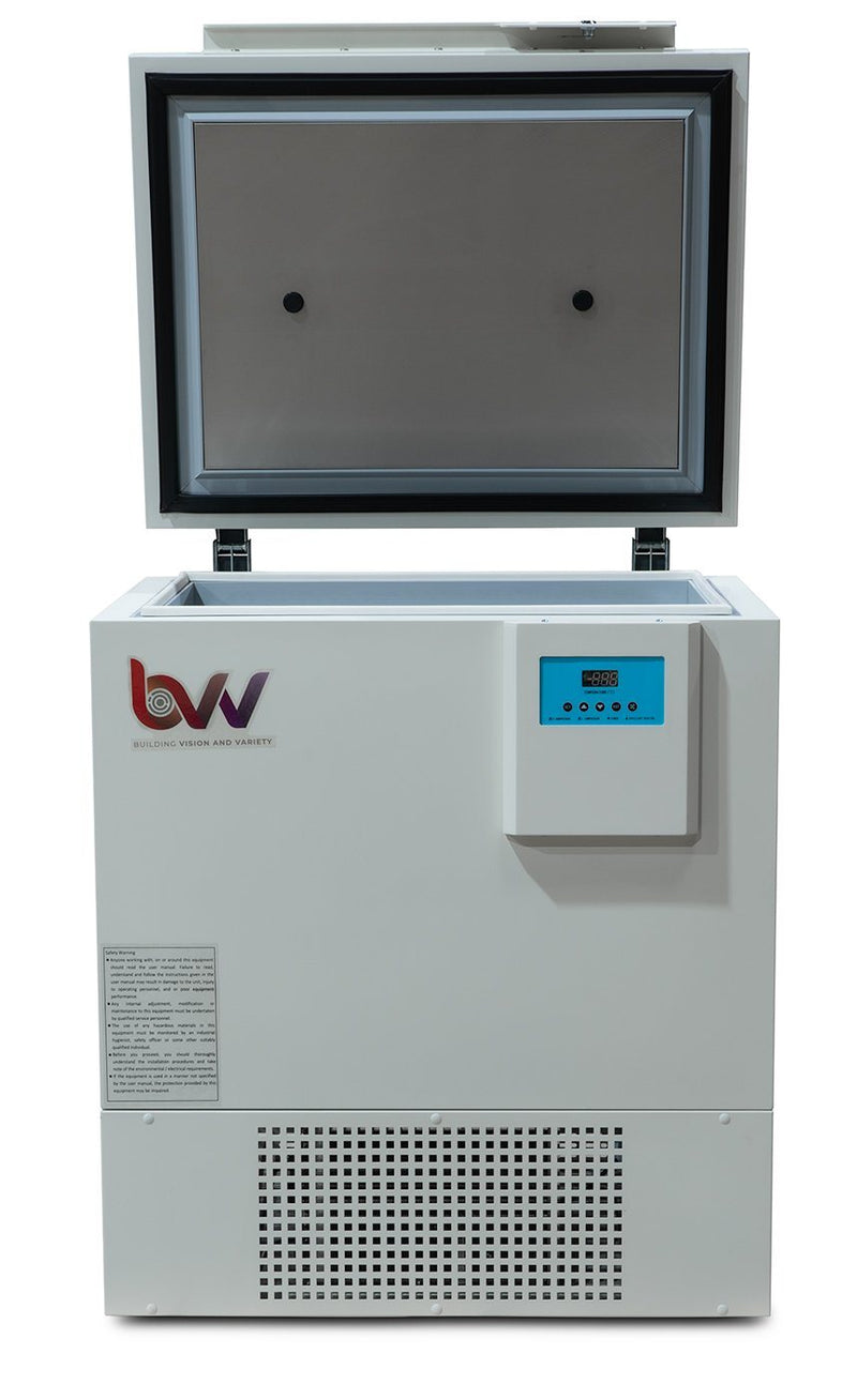 BVV™ ULTRA - Low Chest Style Freezer ( - 86°C) 4.5 Cubic Feet - Black Label Supply llc