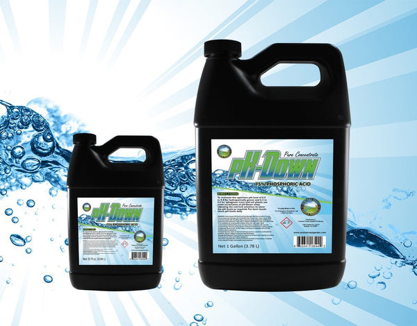 Central Coast Garden pH Down Solution - Concentrate - 75% Phosphoric Acid - Black Label Supply llc