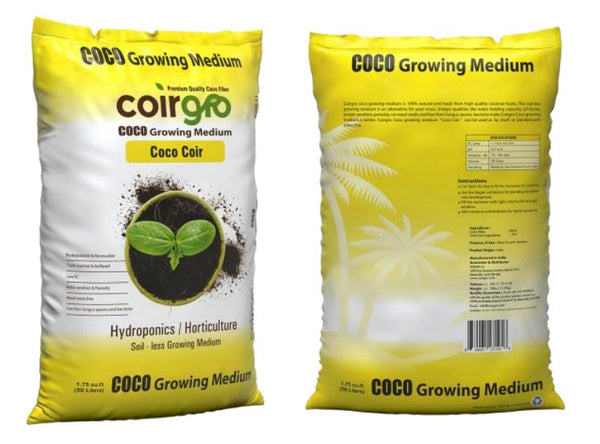 Coirgro Premium 100% Coco Loose bags – 50L - Black Label Supply llc