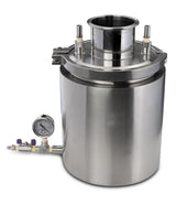 Cold Trap 4" Stainless Steel - Black Label Supply llc