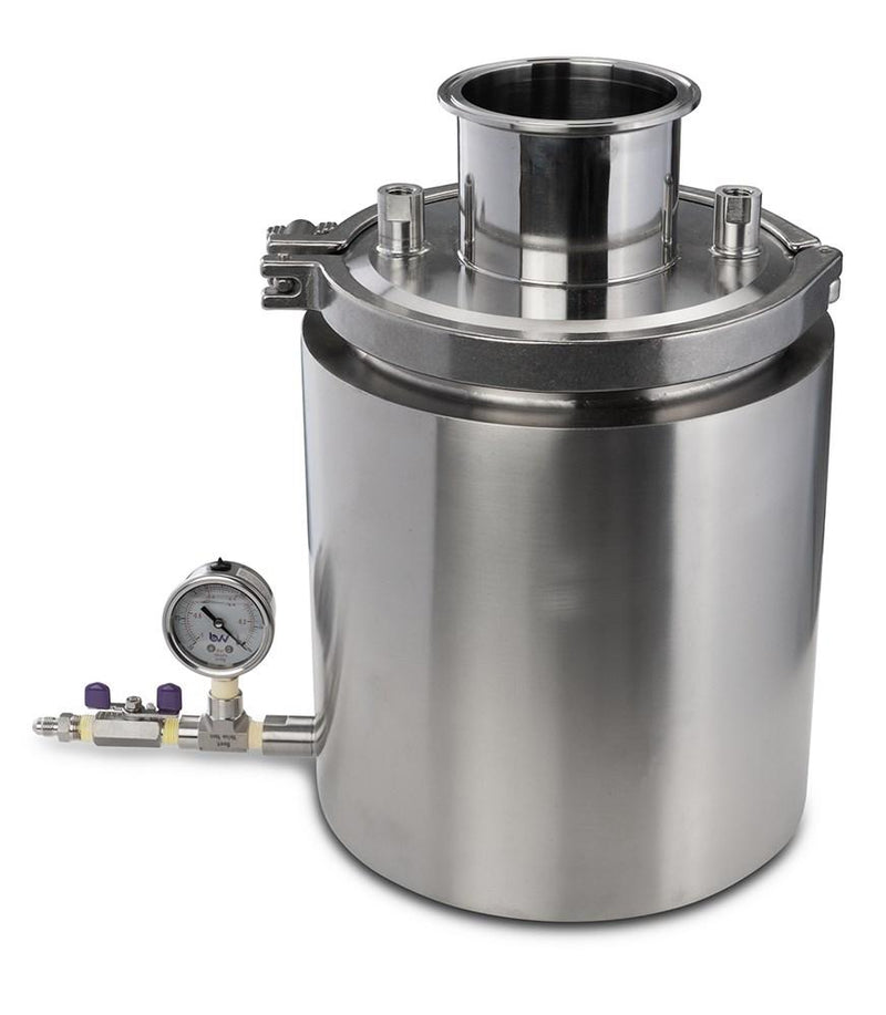 Cold Trap 4" Stainless Steel - Black Label Supply llc